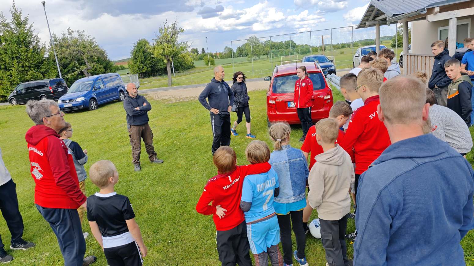 SV Königshain Fußball-Camp 2025 mit viel Fußball, Workshops und Zelt-Feeling.